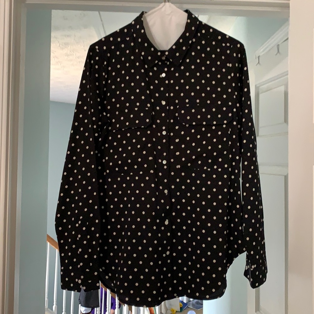 Kut from the Cloth polka dot button down